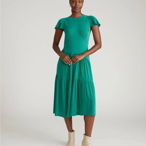 Universal Standard Mariella Stretch Cupro Dress